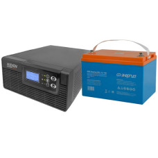 Комплект ИБП Hiden Control HPS20-0312 (300 Вт) + АКБ Энергия 100 А·Ч Комплект ИБП Hiden Control HPS20-0312 (300 Вт) + АКБ Энергия 100 А·Ч