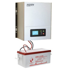 Комплект ИБП Hiden Control HPS20-0612N (600 Вт) + АКБ Рубин 200 А·Ч Комплект ИБП Hiden Control HPS20-0612N (600 Вт) + АКБ Рубин 200 А·Ч