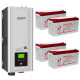 Комплект ИБП Hiden Control HPS30-6048 (6 кВт) + 4 АКБ Рубин 150 А·Ч