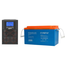 Комплект ИБП Hiden Expert KU9101H (1кВа/800Вт) + АКБ Энергия 150 А·Ч Комплект ИБП Hiden Expert KU9101H (1кВа/800Вт) + АКБ Энергия 150 А·Ч